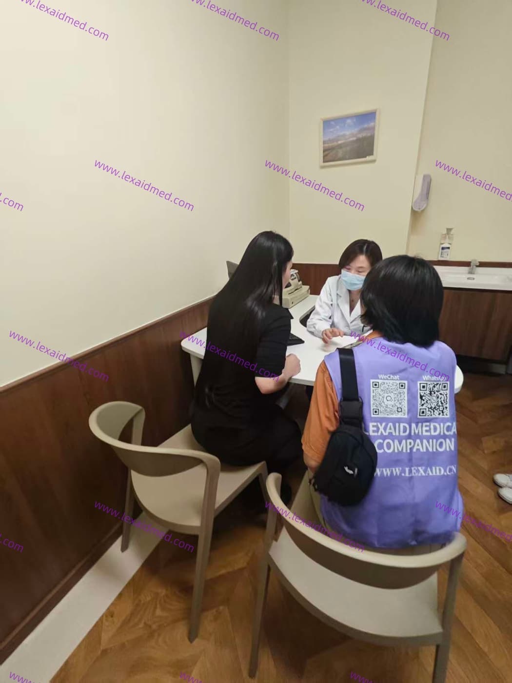 Purple Vest in the Front Row: Bridging Every Question