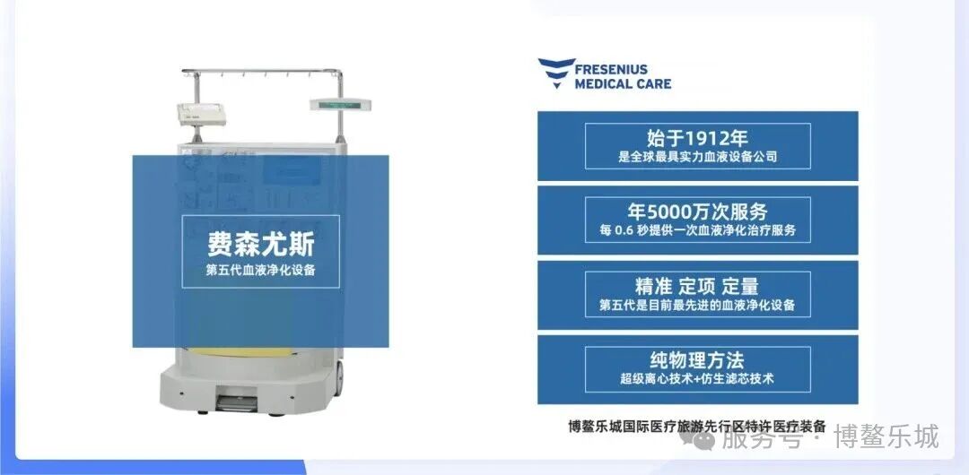Fresenius fifth-generation purification device