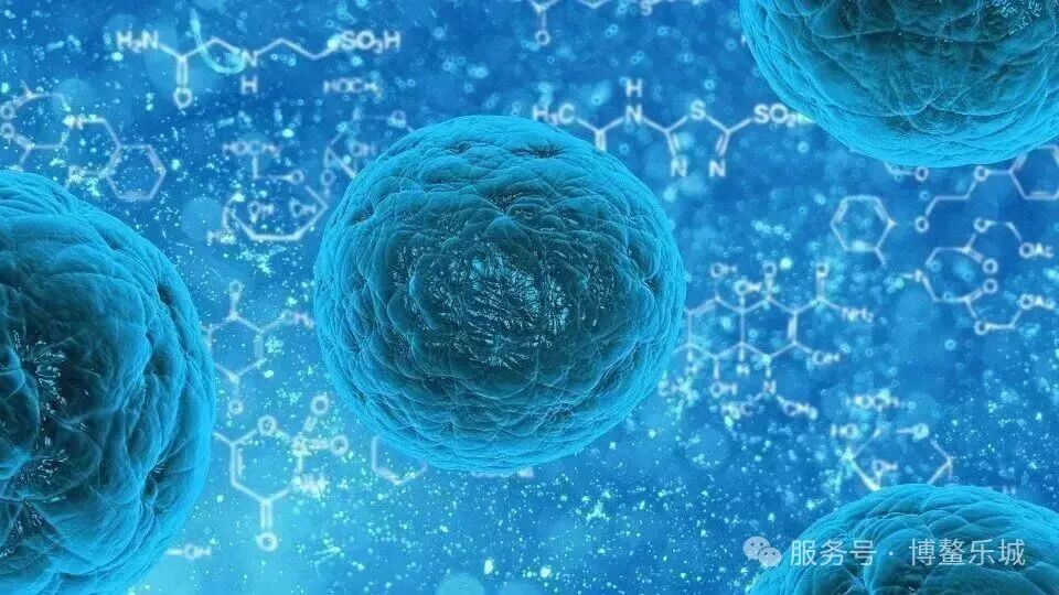 Microscopic cell illustration