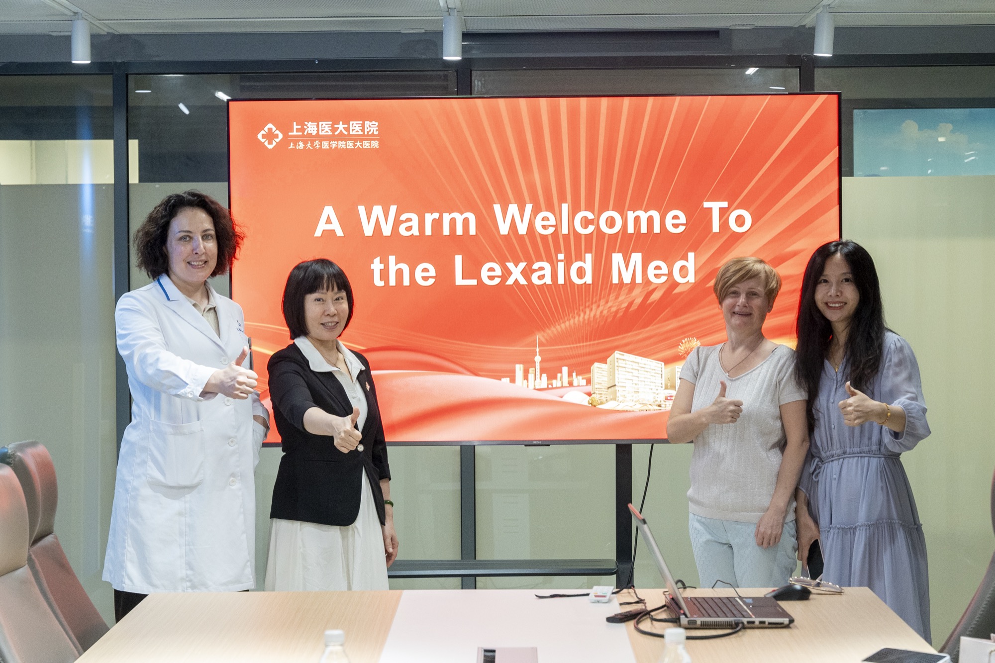 Georgian Partners Visit Shanghai Yida Hospital with Lexaid Founder Suky Ji